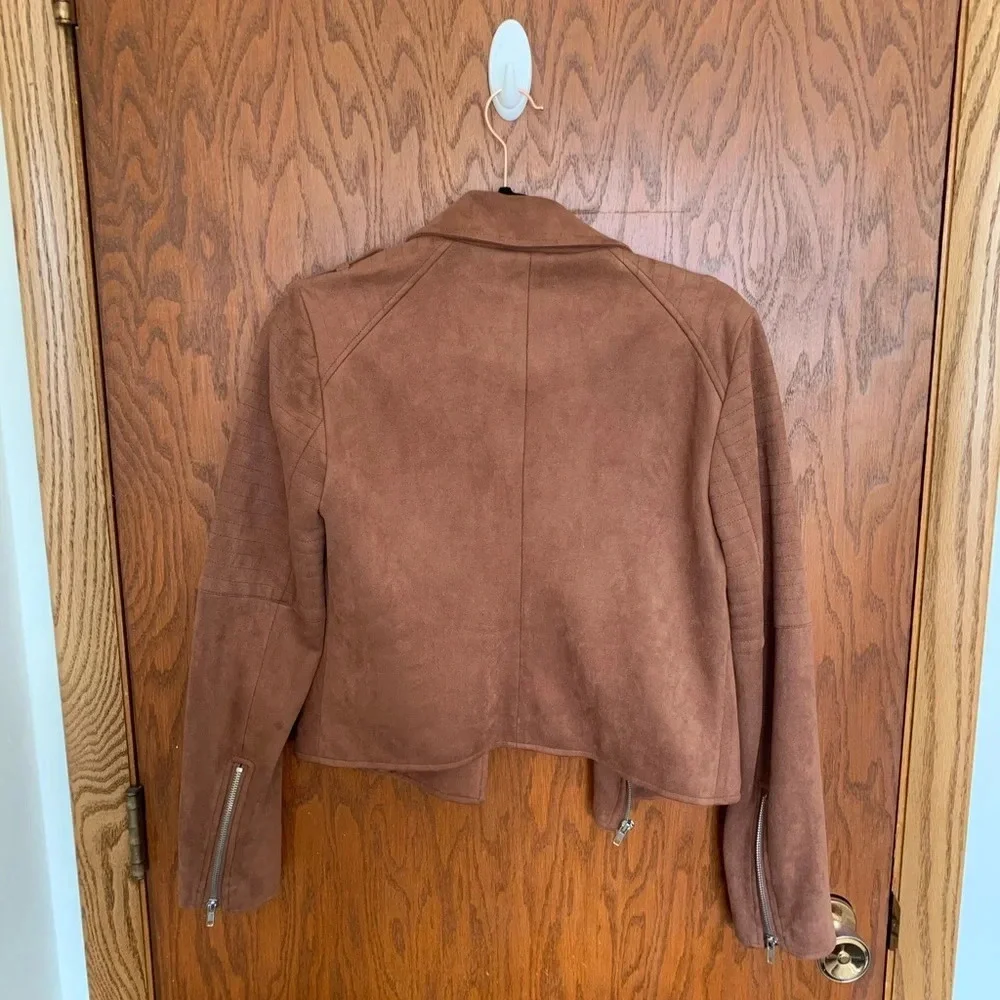 Jack by BB Dakota Suede Moto Jacket - Picture 5 of 5